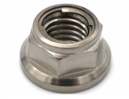 M8X1.25 THREAD PITCH TITANIUM FLANGE WASHER HEX LOCK NUT GRADE 5