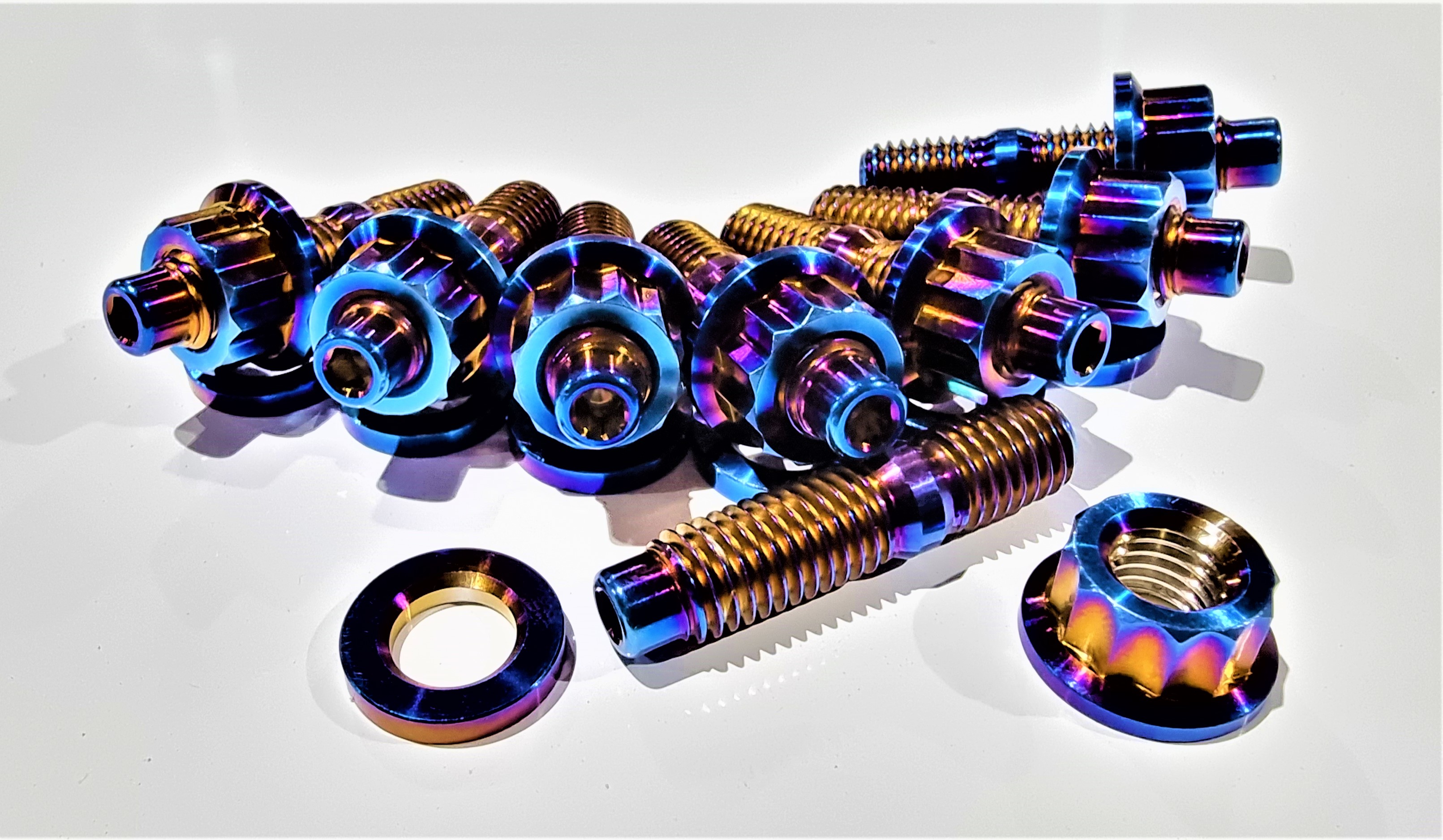 NISSAN TITANIUM SR20/CA18 BURNT EXHAUST MANIFOLD STUD KIT 12PT