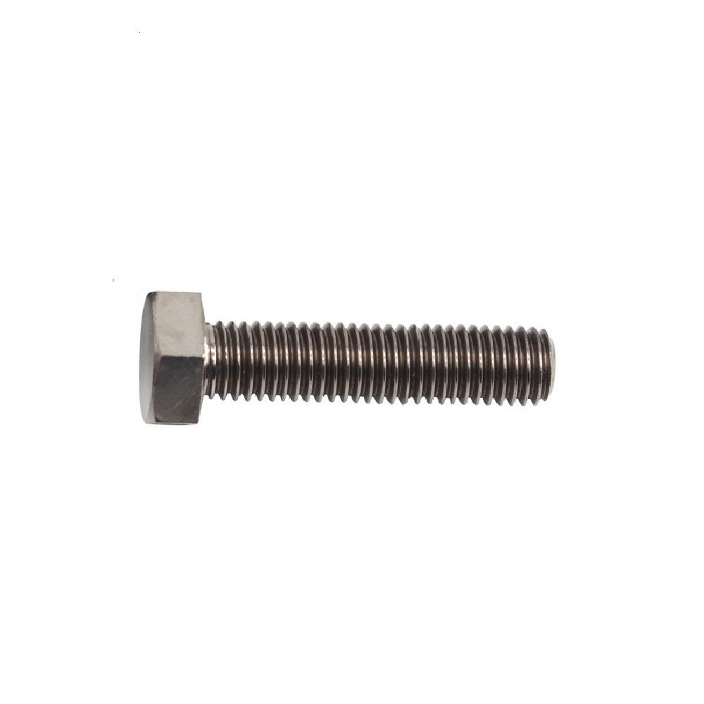 M10X75MM 1.5 THREAD TITANIUM DIN 933 HEX HEAD BOLT GRADE 5