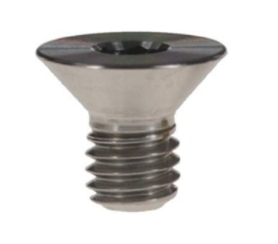 M3X8MM .5 THREAD PITCH TITANIUM COUNTERSUNK BOLT GRADE 5