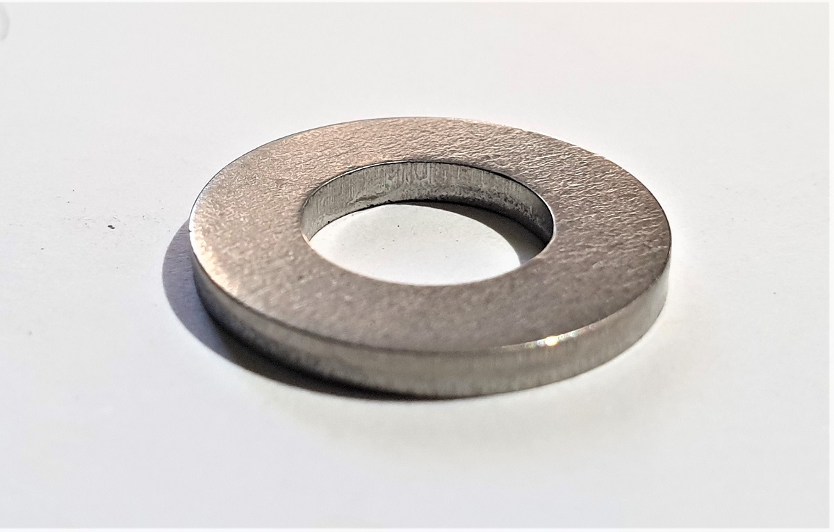 M18X34.00MM GRADE 5 TITANIUM WASHER NATURAL NON MACHINED