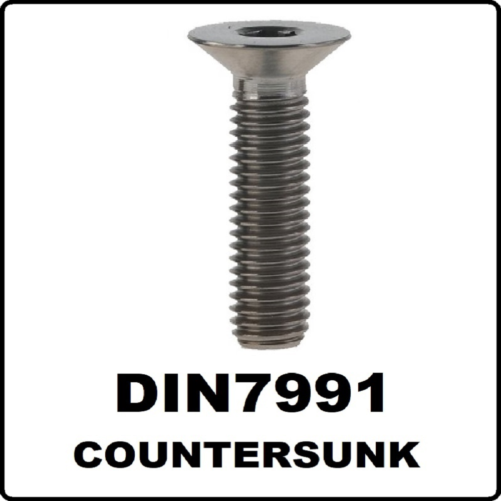 COUNTERSUNK BOLTS