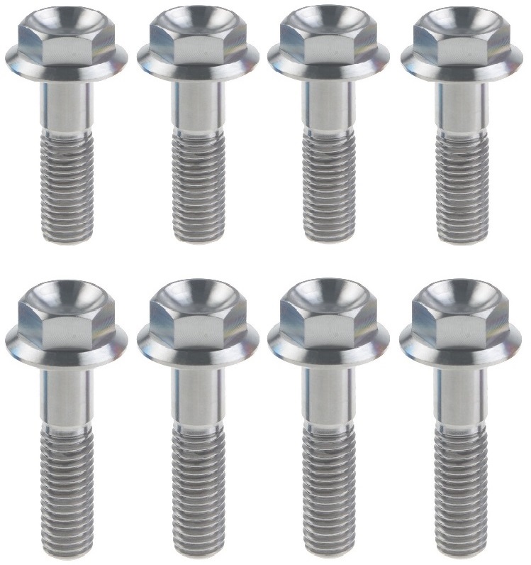 KTM 250 SXF TRIPLE CLAMP BOLTS 6AL-4V TITANIUM