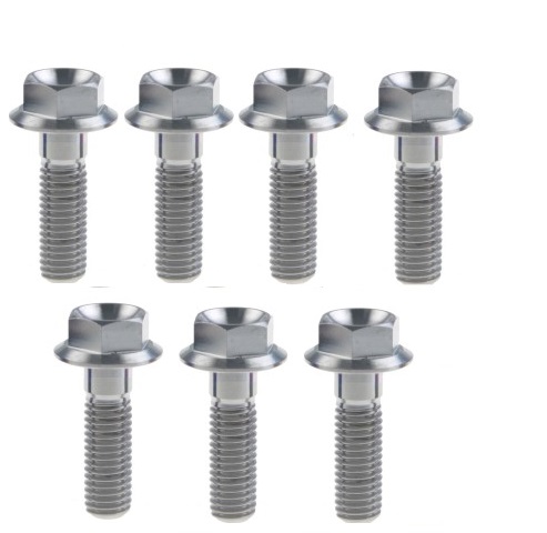 KTM 85 SX TRIPLE CLAMP BOLTS 6AL-4V TITANIUM