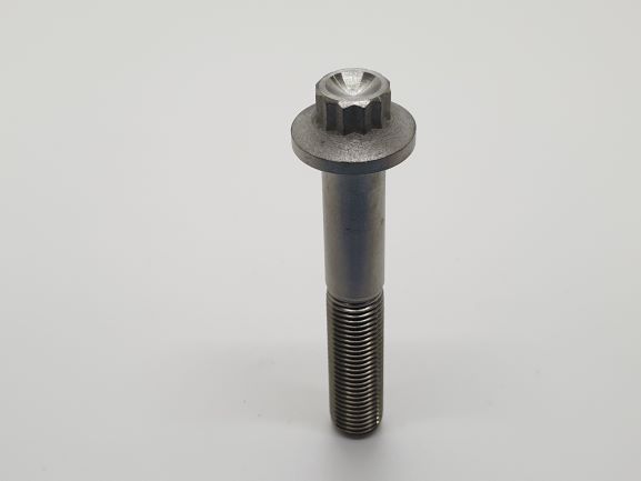 TITANIUM 7/16 UNF X 68MM FINE THREAD 18.5MM FLANGE BOLT