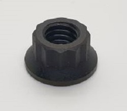 TITANIUM BLACK 5/16 UNC TITANIUM 12 POINT NUT GRADE 5  TITANIUM BLACK 5/16 UNC TITANIUM 12 POINT NUT GRADE 5